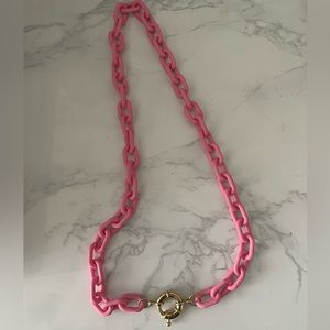 Pink necklace